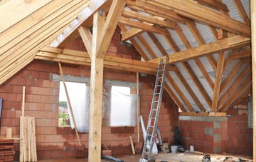 Hall Garth attic trusses